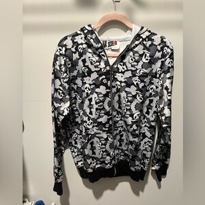 Scream Full Zip Hoodie size M